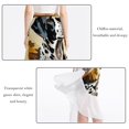 thumbnail image 2 of Spotted Dog Stunning Chiffon Beach Dress with Polyester Straps - for the Beach, 2 of 6