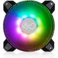 thumbnail image 2 of Inwin Development SATURNASN120 120 mm Addressable RGB Triple Fan Kit, Black, 2 of 15