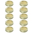 thumbnail image 2 of EIGTHTAIL Jar Mason Lids Metal Canning Tinplate Wide Mouth Caps Tops Bands Drinking Replacement Rings Sealing Cover, 2 of 10