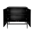 thumbnail image 5 of 31.50" Casual 2 Door Accent Chest with Metal Legs for Living Space Two-tier Storage Vintage Appeal, 5 of 6