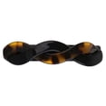 thumbnail image 2 of Elegante pasador de pelo de aleación de acetato de celulosa con pinza de resorte torcida para mujer 2 Hugo Barrette de pelo, 2 of 9