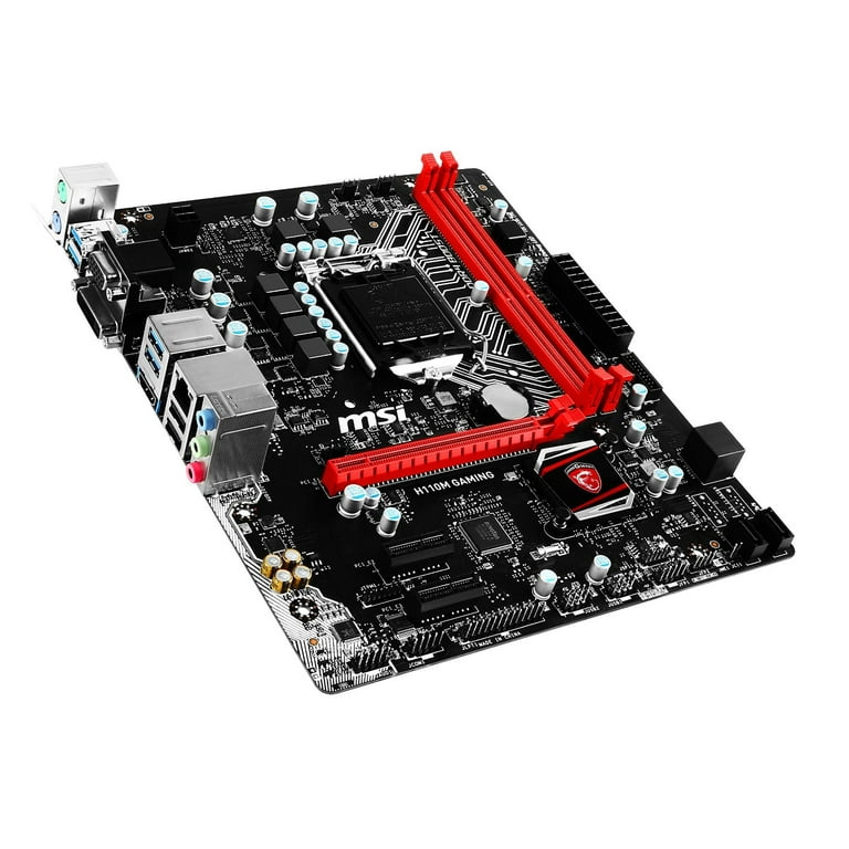 MSI outlets H110M Gaming LGA 1151 Intel H110 USB 3.1 Micro ATX Intel Motherboard