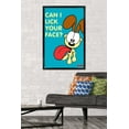 thumbnail image 2 of Garfield - Odie Face Lick Wall Poster, 22.375" x 34" Framed, 2 of 5