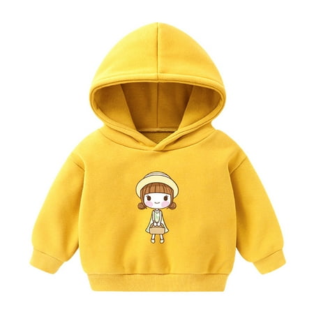 

Aompmsdx Toddler Girls Winter Long Sleeve Hoodie Sweatshirt Outwear For Kids Clothes Cartoon Girls Printsstranger Things