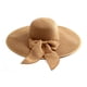 thumbnail image 1 of Sombrero de paja con protección solar para playa, de circunferencia de 56 a 57 cm, plegable, para playa, para mujer, 1 of 6
