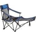thumbnail image 3 of VEVOR Chaise de Camping Pliante avec Repose-Pieds avec Porte-Gobelet et Sac de Rangement, 3 of 8