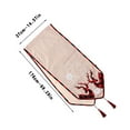 thumbnail image 3 of Guanhe Christmas Decoration Table Runner Christmas Double Deer Tablecloth Christmas Decoration Supplies Christmas Tablecloth, 3 of 9