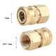 thumbnail image 5 of Garden Hose Juego de Adaptadore vadora a Presión Rápida de de Agua de Liberación Rápida 1/4 "Tecnología de Baoblaze Adaptador de lavadora a presión, 5 of 6