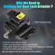 thumbnail image 3 of Actuador de bloqueo de puerta trasera de repuesto Unique Bargains para Kia Rio 2018-2023 No.81230H9031/81230H9030 Negro, 3 of 7