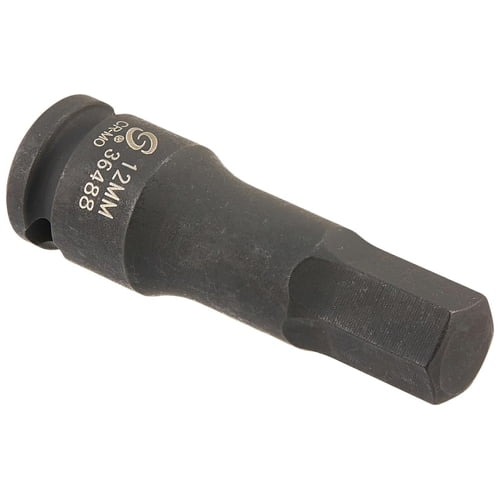 SOC 12MM 3/8D IMP HEX MALE