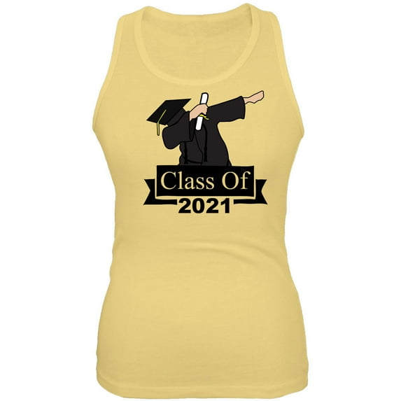 Dabbing Graduate Class of 2021 Juniors Tank Top