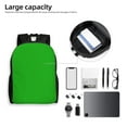 thumbnail image 6 of Haiem Green Backpack - Stylish and Durable 15-inch Laptop Backpack with Waterproof Oxford Fabric, 6 of 8