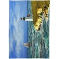 thumbnail image 2 of GZHJMY Lighthouse Rectangle Tablecloth, Waterproof Stain Wrinkle Resistant Washable Polyester Table Cover for Picnic Dinner Holiday Kitchen Party Decor, 54 x 72 in Home Decor, 2 of 7