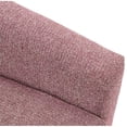 thumbnail image 5 of Fox Hill Trading Marissa Traditional Fabric Tufted Swivel Chair in Rose Pink, 5 of 5