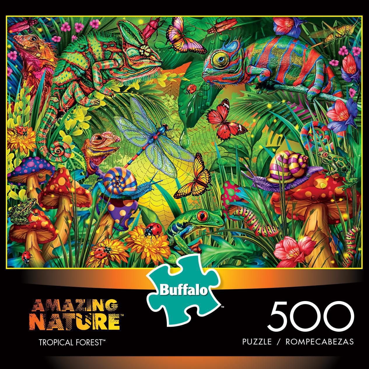 Buffalo Games Amazing Nature Tropical Forest 500 Piece Jigsaw Puzzle