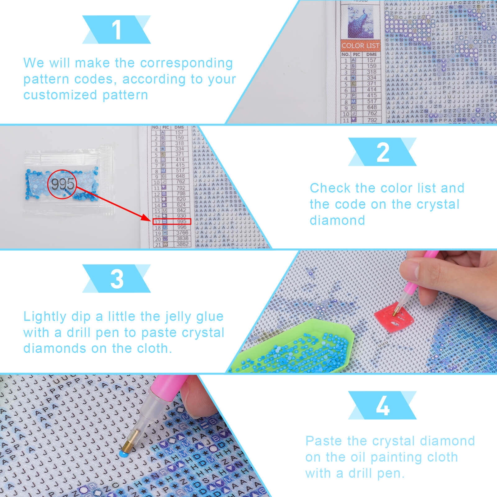 Diamond Art Kits for Adults, Summer Beach Kite Colors Adventure 5D Diamond Painting Kits for Adults Beginners, DIY Full Drill Diamond Painting, Gem Art and Crafts 12x16