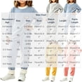 thumbnail image 2 of Cethrio Girls Thermal Pajama Sets, Long Sleeve 2 Piece Pullover Winter Girls' Sleepwear Yellow Size 12-18 Months, 2 of 5