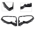 thumbnail image 2 of 2Pcs Motorbike Mirror Mount Cover Base Fairing Trim Decoration For Honda Goldwing 1500 GL1500SE GL1500I 88-00 Black/Chrome, 2 of 7