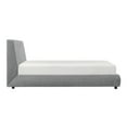 thumbnail image 2 of Lexicon Alford Chenille Upholstery Queen Platform Bed in Gray, 2 of 5