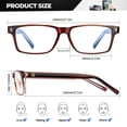 thumbnail image 4 of Gafas de bloqueo de luz azul ANYLUV para hombres y mujeres, 4 of 6