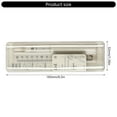 thumbnail image 5 of 3 in 1 Compasses Geometry Straight Ruler with Pencil Set, Multifunction Drawing Compasses Math Geometry Stationery Tool, 5 of 10