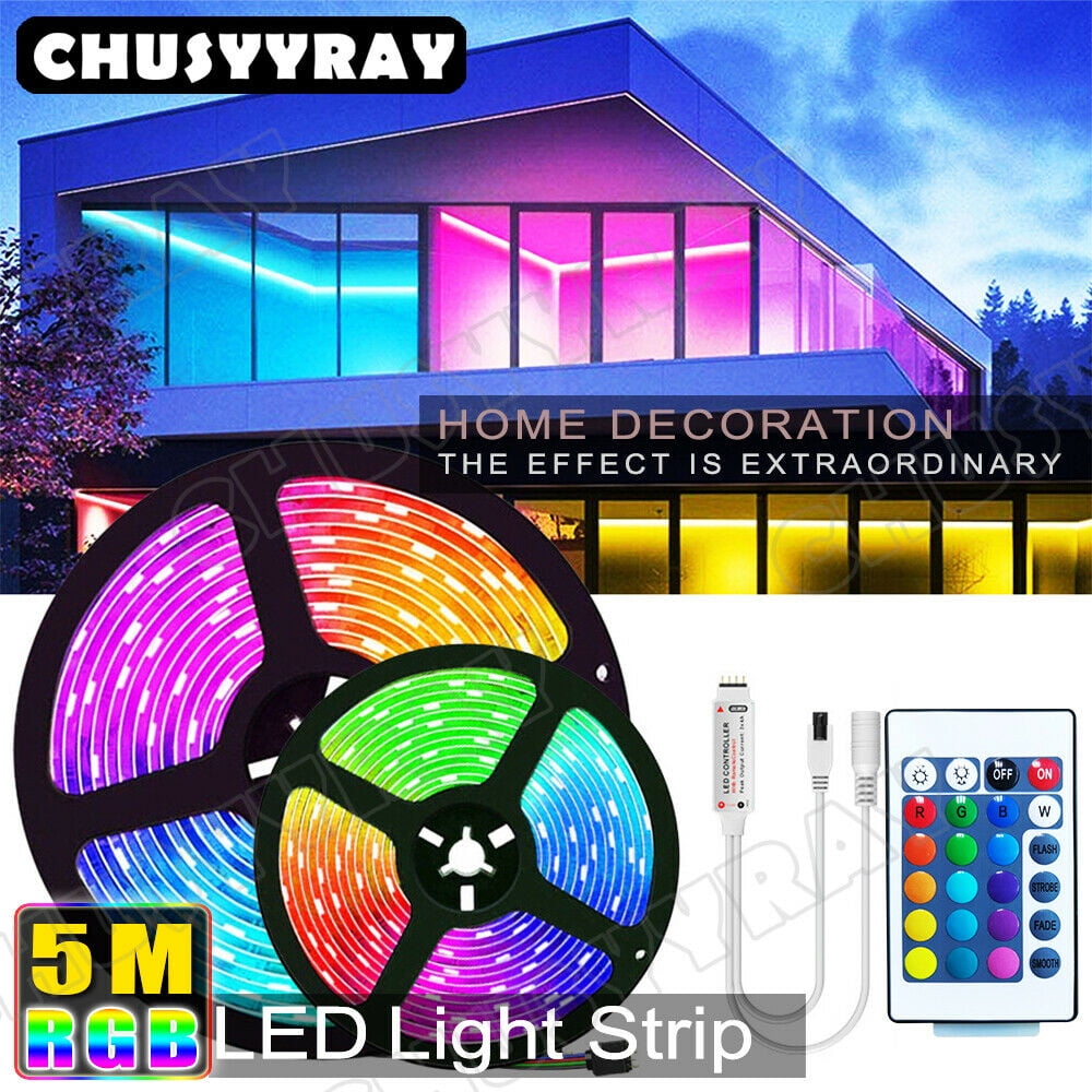 Tira De Luces 300-1200 LED RGB Color Tiras Led Para Decoracion Habitacion  Cuarto