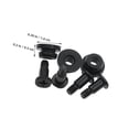 thumbnail image 2 of CHICHUMID 100Ud Tornillos De Fijación Para Disco Duro Negro Con Antivibración Para Uso Doméstico, 2 of 6