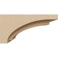thumbnail image 3 of 6"W x 12"D x 6"H Wide Rivera Rough Cedar Woodgrain TimberThane Corbel, Primed Tan, 3 of 6