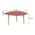 thumbnail image 2 of Table d'appoint Canadian Tokyo Accent Rouge, 2 of 2