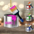 thumbnail image 2 of Personalized Painting Ornaments Gifts for a Painter, Painter Ornament Gift for Artist, Artist Christmas Ornament 2025, Artist Palette Christmas Ornament, Paint Brush Ornament for Painter (ON753) -, 2 of 7