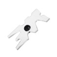 thumbnail image 1 of KAKOWELY support de Tête de Pont Transparent Porte-Queue Acrylique Accessoire d'Outil de Billard pour Amateurs de Table de Billard, 1 of 4