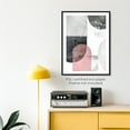 thumbnail image 4 of Neutral Abstract Wall Art Prints in Blush Pink, Grey, and Black, for Living Room, Bedroom, Entryway, and Kitchen, Modern Minimalist Decor Unframed Size 18x24 / 45x60 cm, 4 of 14