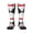 1 Black, variant on Women's Knee High Socks Tuxedo Bow Tie Thermal Soft Knee Long Socks