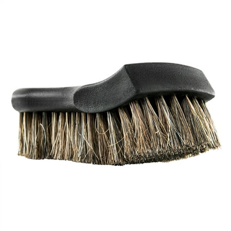 Chemical Guys ACCS96 Premium Select Horse Hair Interior Cleaning Brush for Leather, Vinyl, Fabric and