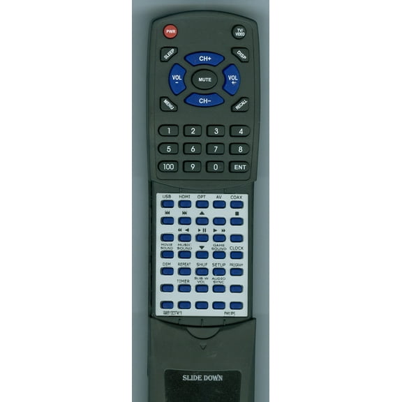 Replacement Remote for PHILIPS 996510037413, RT996510037413, HSB2313AF7, HSB2313A