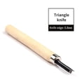 thumbnail image 4 of enqiretly 10 Pieces Wood Carving Slicer Multi Purpose DIY Woodworking Gouges with Strong Handle Hand Tools for Enthusiast, 4 of 8