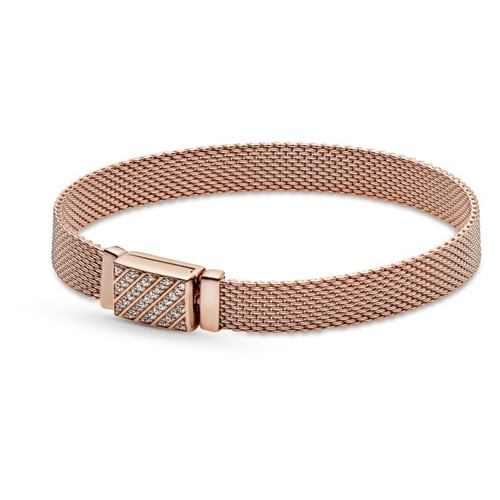 Pandora Reflexions Long Clasp Pave Bracelet