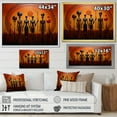 thumbnail image 4 of Designart "African Tribal flow I" African Wall Art Living Room, 4 of 5