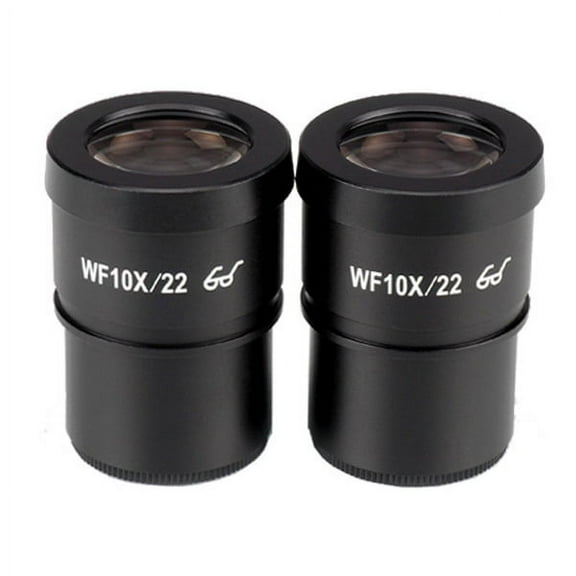 AmScope Pair of Extreme Widefield 10X Eyepieces (30mm) New