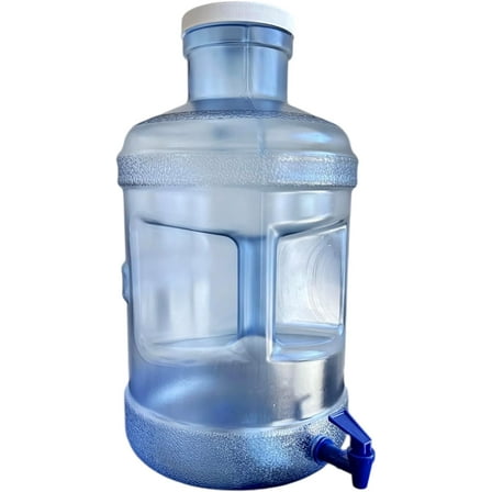 AquaNation 5 Gallon BPA-Free Water Bottle – Durable Tritan Plastic with Wide Big Mouth for Easy Filling & Cleaning – Dispensing Spigot – Reusable for Home, Office, Kitchen & Outdoor Use