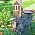 thumbnail image 2 of Wooden  House, High-Quality Natural Wood Safe  House, Home For Garden Bees Insects, 2 of 8