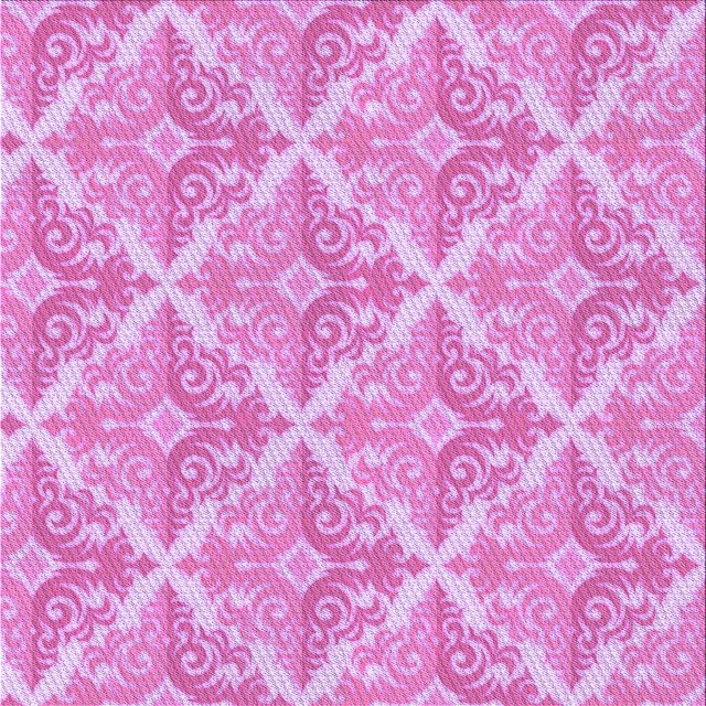 Ahgly Company Machine Washable Indoor Square Transitional Pastel Purple Pink Area Rugs, 6' Square