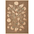thumbnail image 2 of Safavieh Martha Stewart 4' X 5'7" Tufted Hand Loomed Rug in Brown, 2 of 2