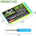 thumbnail image 6 of Mart Cobra Gameboy Advance SP Battery Pack (Rechargeable) with Screwdriver - Gameboy SP Battery Replacement Lithium-ion Batteries - Compatible with GBA SP Battery (3.7V 900mAh), 6 of 6
