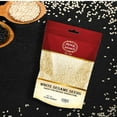 thumbnail image 6 of White Sesame Seeds 3LB Bag - Natural, Raw, Hulled - By Spicy World, 6 of 7