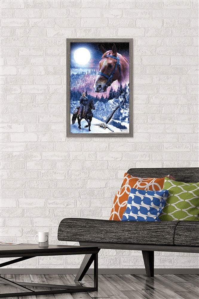 Netflix The Witcher Season 2 - Roach Wall Poster, 14.725" x 22.375", Framed