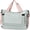 Green and Pink, variant on 55L Duffle Bag with Shoes Compartment, Gym Bag with Wet Dry Pocket for Women men, Waterproof Weekender Bags Overnight Bag (Black)