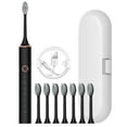 thumbnail image 4 of PRETXORVE , Toothbrush with 8 Brush Heads,with, 6 Cleaning Modes, Water Proofing IPX7 Water Proofing,-Newly, 4 of 8