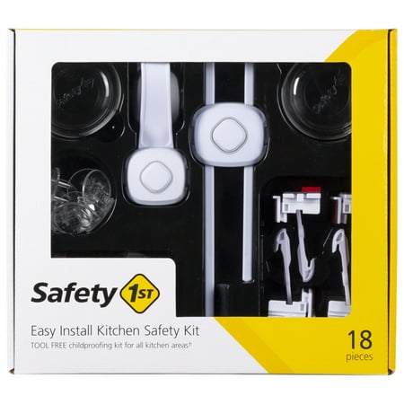 UPC: 0884392623739 | Safety 1ˢᵗ Easy Install Kitchen Safety Kit White
