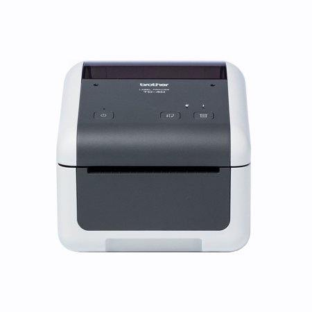 Brother TD-4410D Desktop Direct Thermal Label Printer – 4" Width, 203 dpi, 8 ips, USB, Monochrome Label and Tag Printer